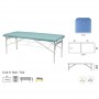 Table pliante réglable aluminium
