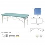 Table pliante réglable aluminium