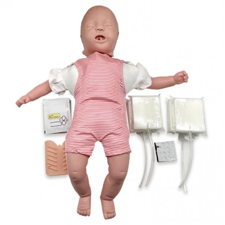 Mannequin de formation d'infarctus CPR d'un bébé