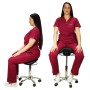 Tabouret de selle pivotant Teqler