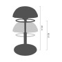 Tabouret pendule Actif