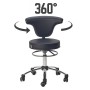 Tabouret pivotant de cabinet