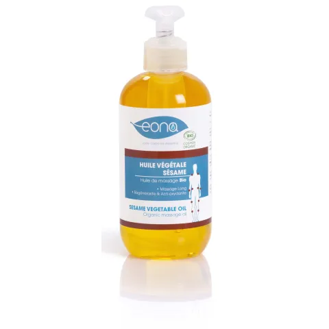 Huile de massage de sésame bio