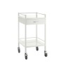 Chariot multi-usages Teqler en acier inoxydable 60 cm