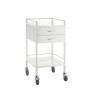 Chariot multi-usages Teqler en acier inoxydable 60 cm