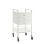 Chariot multi-usages Teqler en acier inoxydable 60 cm
