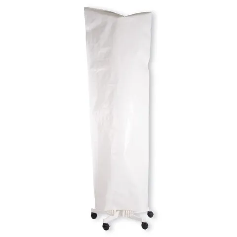 Cache-poussière pour squelette, blanc
