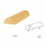 Coussin demi-cylindre grand format