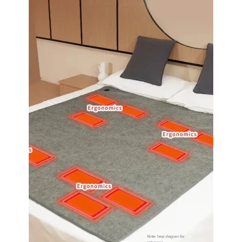 Coussin chauffant électrique en polymères