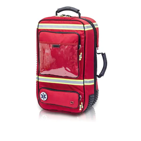 Sac Urgence Elite Bags EMERAIR à Roulettes - Rouge