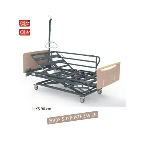 Lit médicalisé 2 fonctions AMPLI PLUS - HERDEGEN