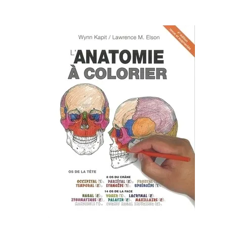 L'anatomie à colorier - Pierre Kamina - Edition Maloine