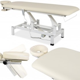 Table de massage stationnaire Fortis 1 Ivoire