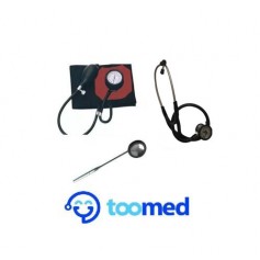 Pack Stétho Double + Tensiometre + marteau