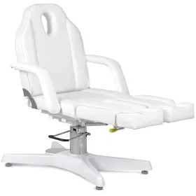 Fauteuil de beauté hydraulique MAX Bianco