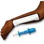 Mannequin de soins, nouveau-né, peau foncée