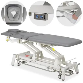 Table de massage et de physiothérapie électrique