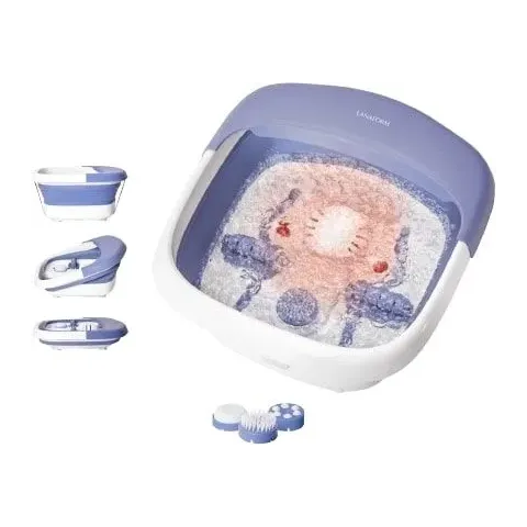 Appareil de balnéothérapie chauffant et pliable pour les pieds