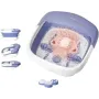 Appareil de balnéothérapie chauffant et pliable pour les pieds