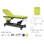 Table électrique 2 plans chassis noir  C5651 Ecopostural