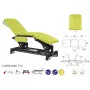 Table de massage hydraulique 3 plans Ecopostural C5656