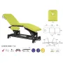 Table de massage hydraulique 3 plans Ecopostural C5656