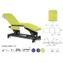 Table de massage hydraulique 3 plans Ecopostural C5656