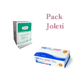Pack JOLETI : Drap d’examen + Gants Pack JOLETI : Drap d’examen + Gants