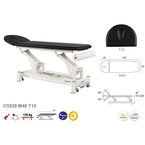 Table ostéopathie électrique Ecopostural C5528