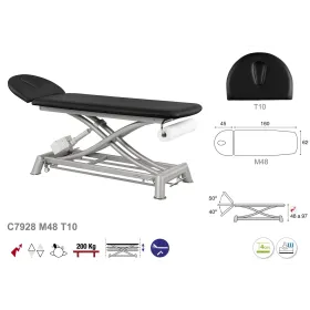 Table ostéo et massage électrique en 2 plans C7928 Table ostéo et massage électrique en 2 plans C7928