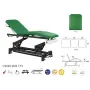 Table d'ostéopathie électrique bielle noire Ecopostural C5626