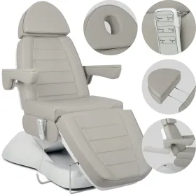 Fauteuil esthétique électrique Leo PRO 4 Comfy Base 522 Gris Fauteuil esthétique électrique Leo PRO 4 Comfy Base 522 Gris