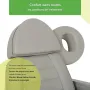 Fauteuil esthétique électrique Leo PRO 4 Comfy Base 522 Gris