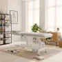 Table de massage Fortis 2 électrique – Télécommande, coussin de tête, gris clair K729