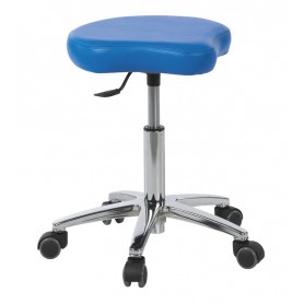Tabouret bicyclette base chromée Ecopostural S4640