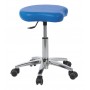 Tabouret bicyclette base chromée Ecopostural S4640
