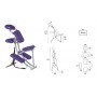 Chaise de massage Ecopostural T2701
