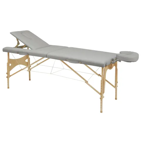 Table pliante en bois avec tendeurs Ecopostural  C-3210-M61