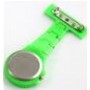 Montre infirmière PVC Vert broche 107