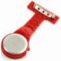 Montre infirmière PVC Rouge broche 104