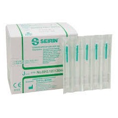 SEIRIN® type J  incomparablement douces Diamétre 0,12 mm 