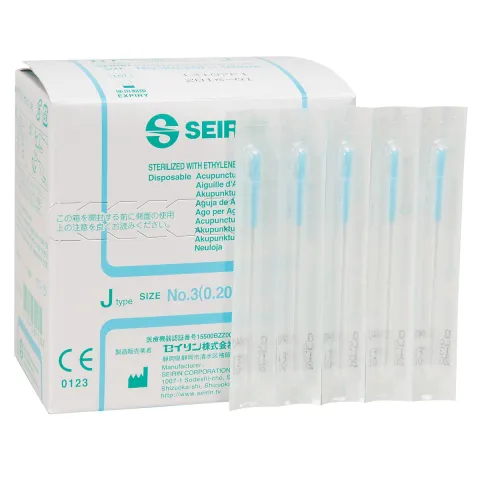 SEIRIN® type J  incomparablement douces Diamétre 0,20 mm