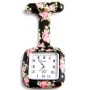 Montre pour Infirmière Silicone KRAZY Fleurs 179