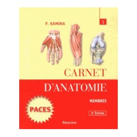 Carnet d'anatomie 1 Membres - Pierre KAMINA 