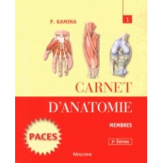 Carnet d'anatomie 1 Membres - Pierre KAMINA 