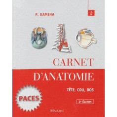 Carnet d'anatomie 2 Tête, cou, dos