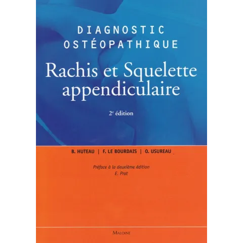 Rachis et squelette appendiculaire Diagnostic ostéopathique