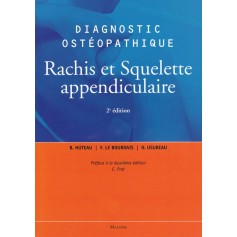 Rachis et squelette appendiculaire Diagnostic ostéopathique