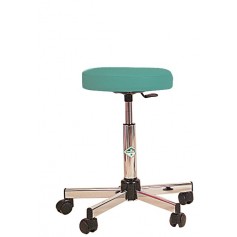 Tabouret téléscopique sur roulettes