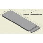 Table Simplex Luxe Plan Simple Franco & Fils
